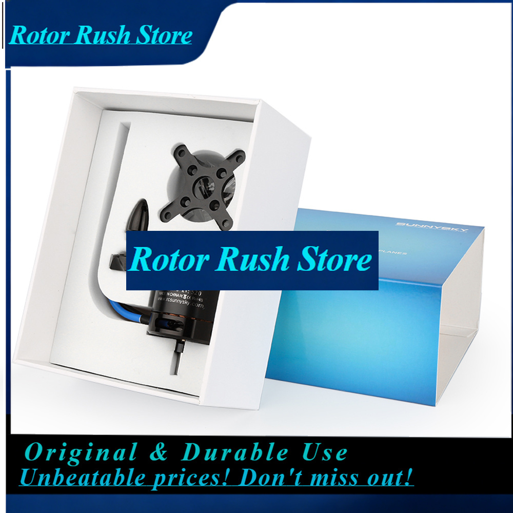 Drone 3D Modeling - RoRuSSunnysky X3520 KV520/KV720/KV880 4-6S มอเตอร์ไร้แปรงสำหรับรุ่น RC