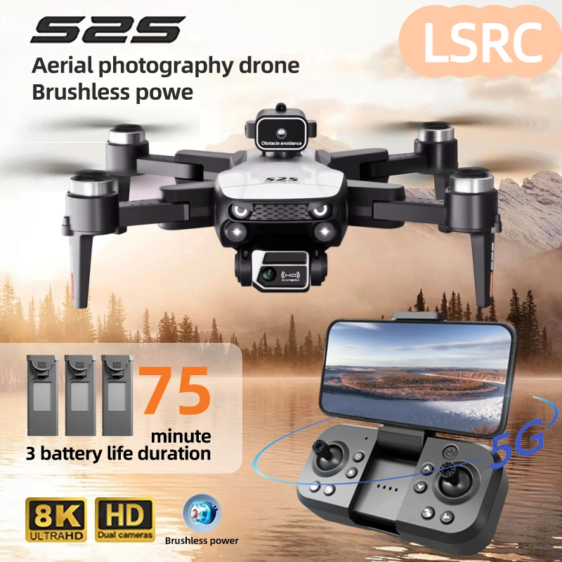 Drone Multispectral - โดรน S2S มินิ 8K ระดับมืออาชีพ กล้องคู่