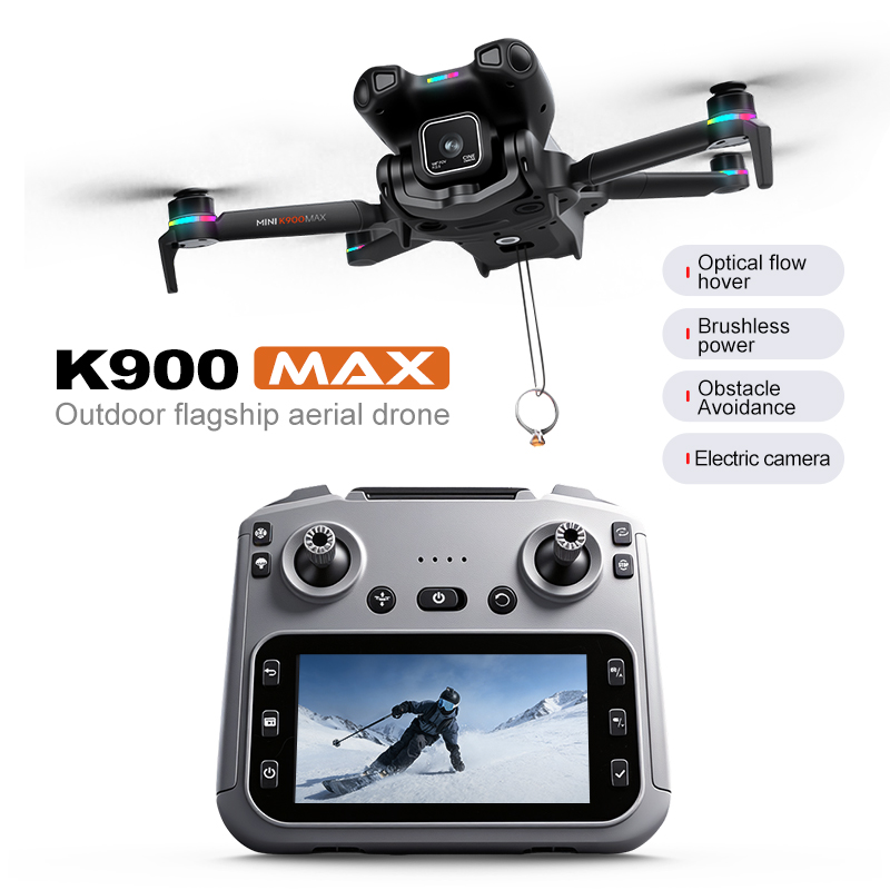 Drone Mapping - โดรน K900 MAX GPS รุ่นใหม่ กล้องถ่ายภาพ