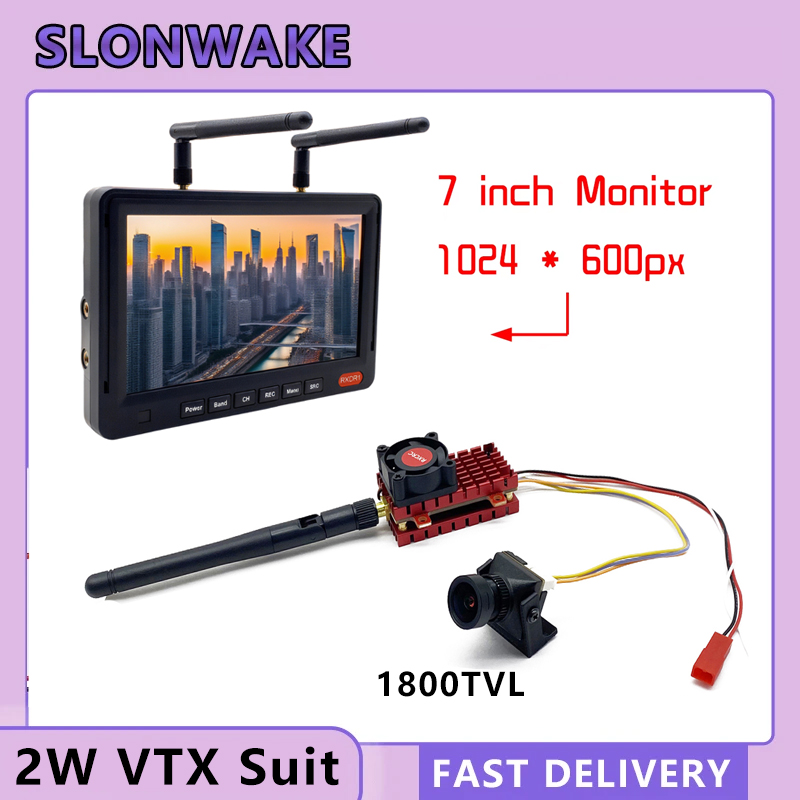 SLONWAKE 5.8G 2W VTX FPV กล้อง - Drone Cinematic บทวิจารณ์และราคา
