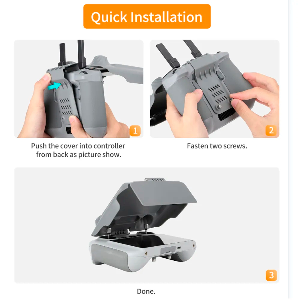 ฟิล์มกันรอยหน้าจอสำหรับรีโมทคอ - Dji Drone Air 3 บทวิจารณ์และราคา