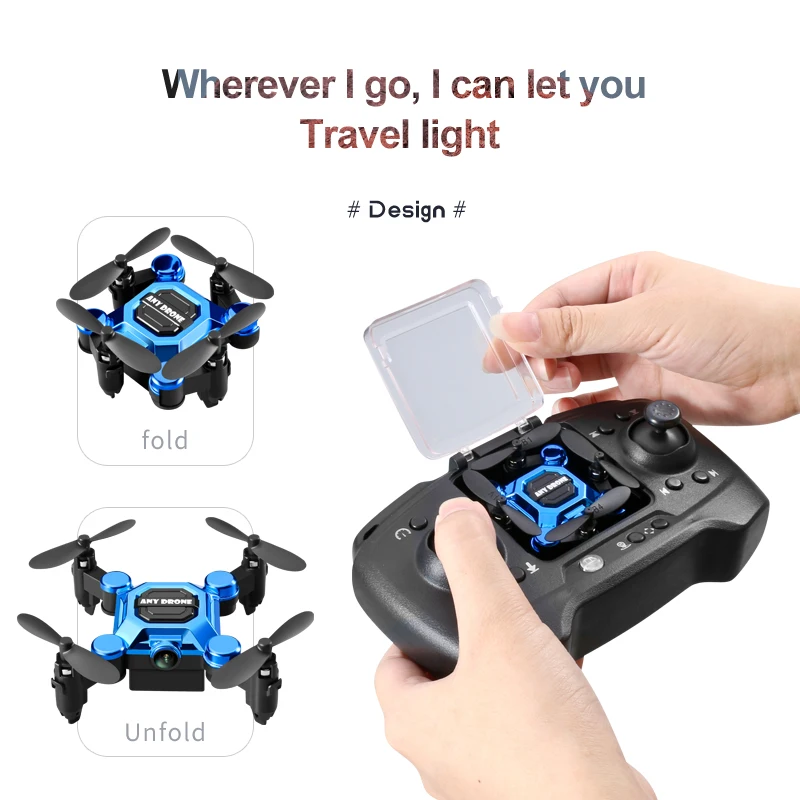 โดรน K04 มินิ พับเก็บได้ โดรนถ - Drone Video Production บทวิจารณ์และราคา