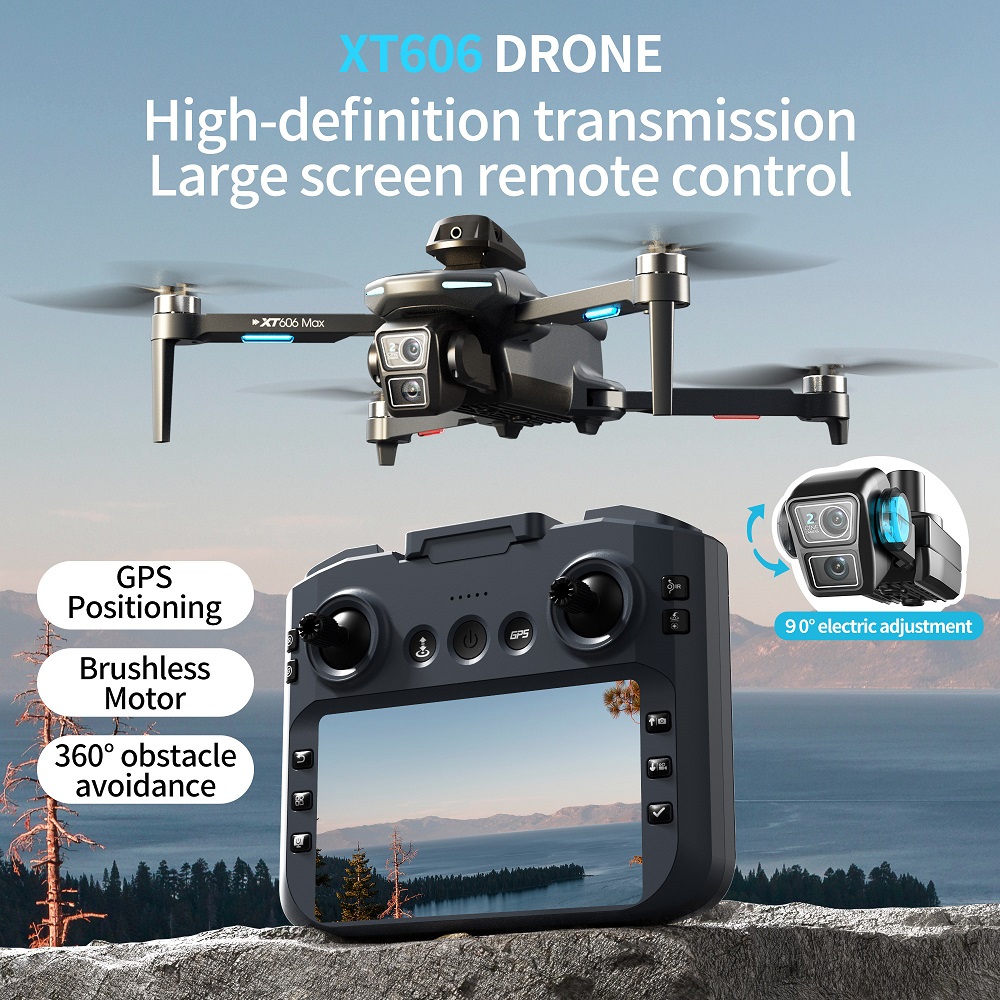 โดรน XT606 MAX 3 แบตเตอรี่ กล้ - Drone Thermal Imaging บทวิจารณ์และราคา