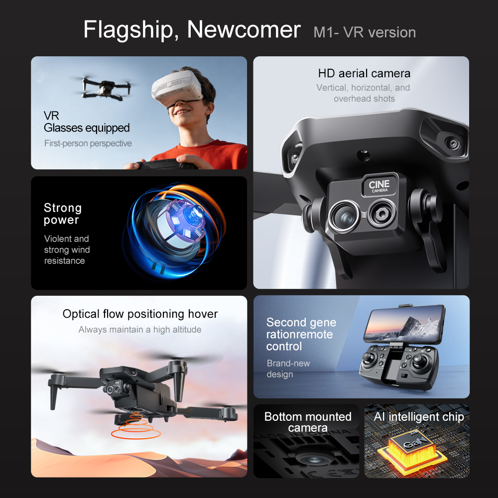 เลโนโว M1/M1VR โดรนพับได้พร้อม - Drone Mapping บทวิจารณ์และราคา