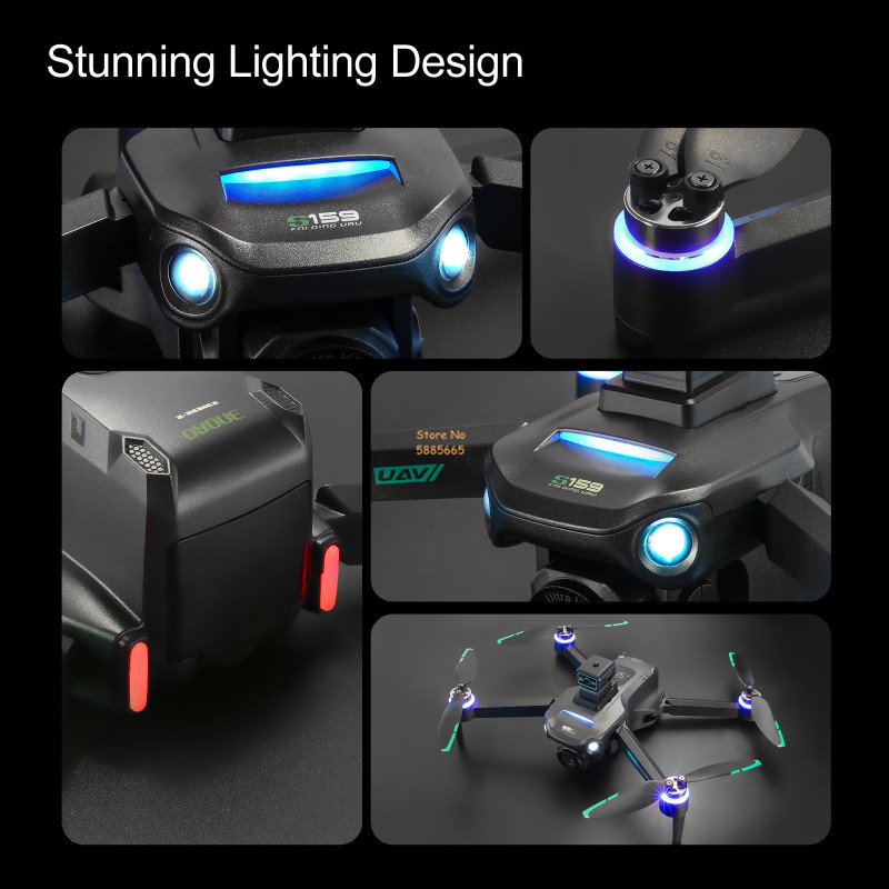 8K กล้องคู่ 5G WIFI FPV รีโมทค - Drone Lidar บทวิจารณ์และราคา