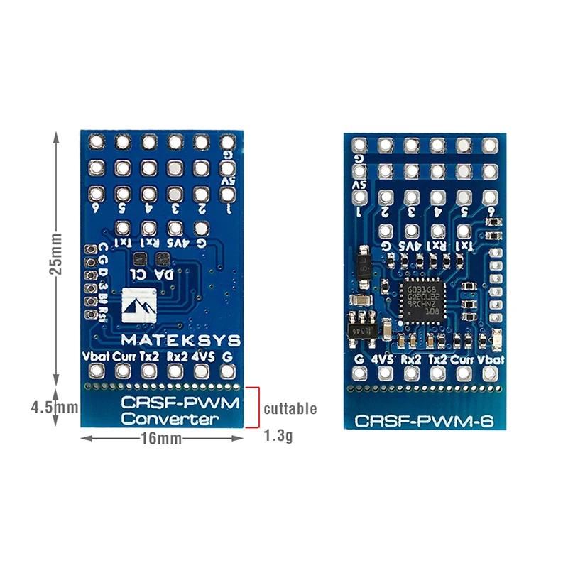ใหม่ Original Matek CRSF to PW - Tbs Fpv Crossfire บทวิจารณ์และราคา