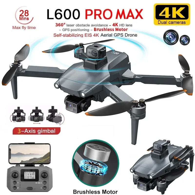 L600 PRO MAX GPS Drone Profess - Drone Lidar บทวิจารณ์และราคา