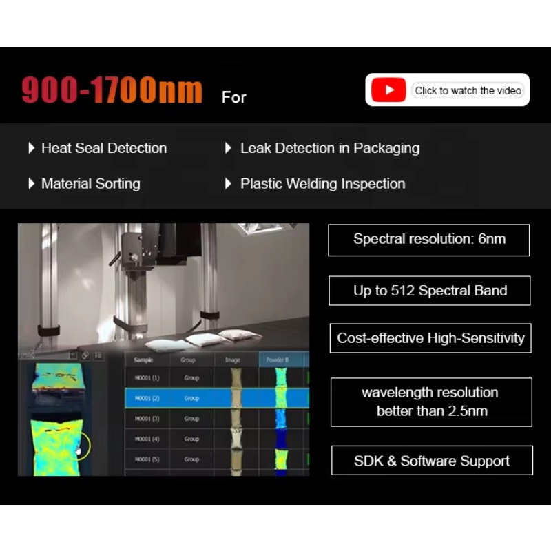 กล้องไฮเปอร์สเปกตรัม NIR สำหรั - Drone Agriculture Monitoring บทวิจารณ์และราคา