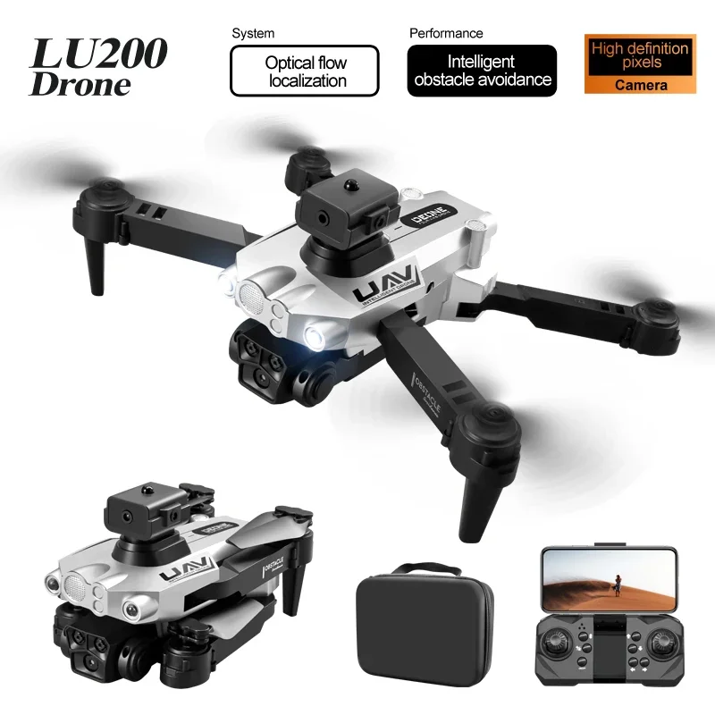 โดรน LU200 8K GPS กล้องสามตัว  - Drone Mapping บทวิจารณ์และราคา